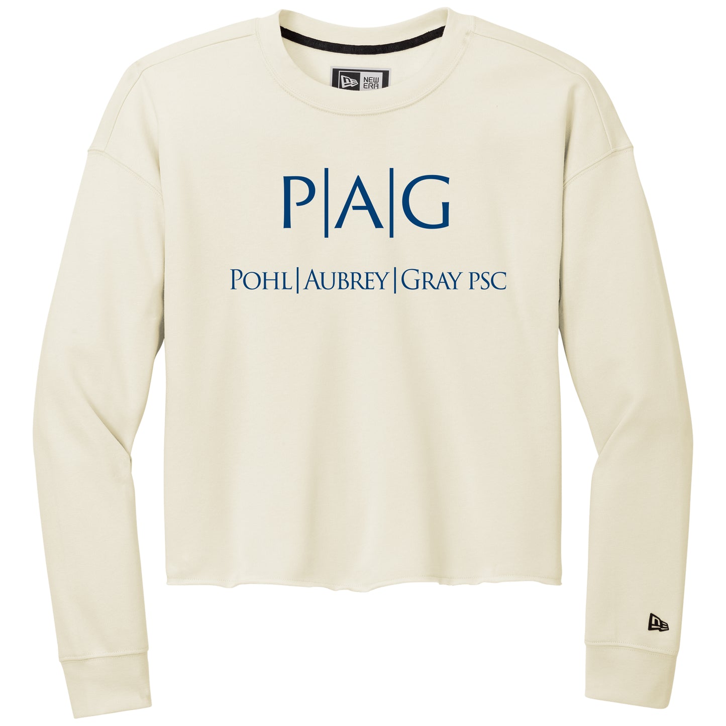 New Era® Ladies Tri-Blend Fleece Crop Crew