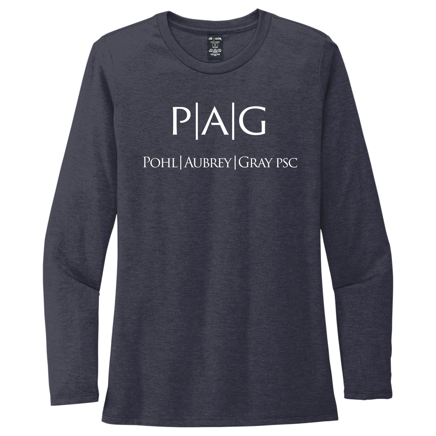 Allmade® Women’s Tri-Blend Long Sleeve Tee