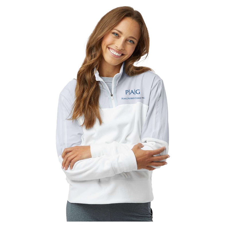 Adidas Women's Fleece Quarter-Zip Pullover