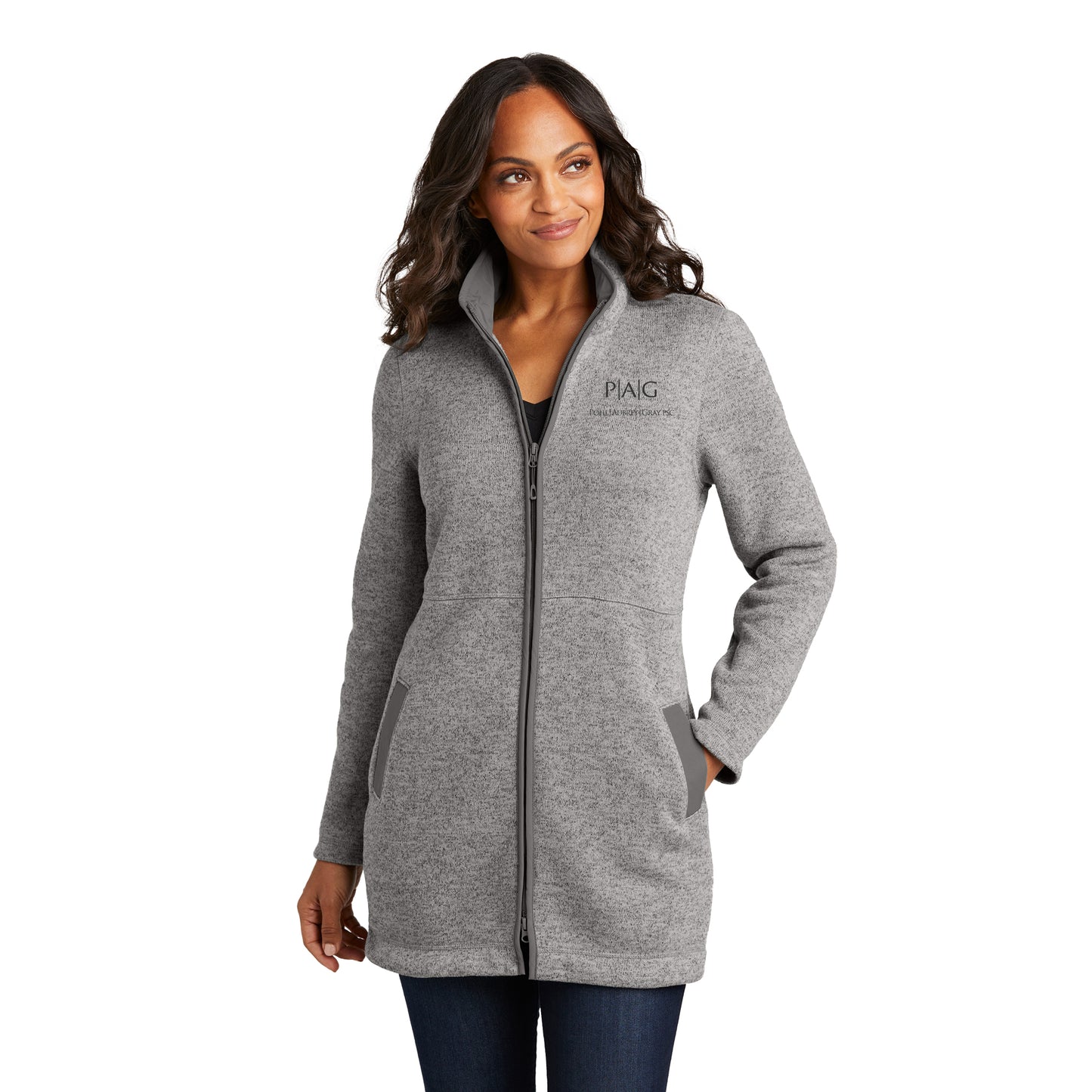 Women's Arc Sweater Fleece Long Jacket