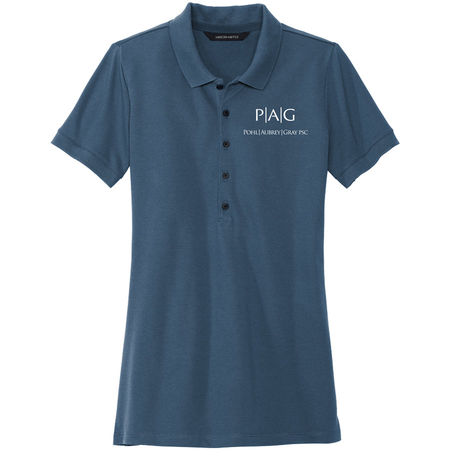 Mercer+Mettle Women’s Stretch Heavyweight Pique Polo