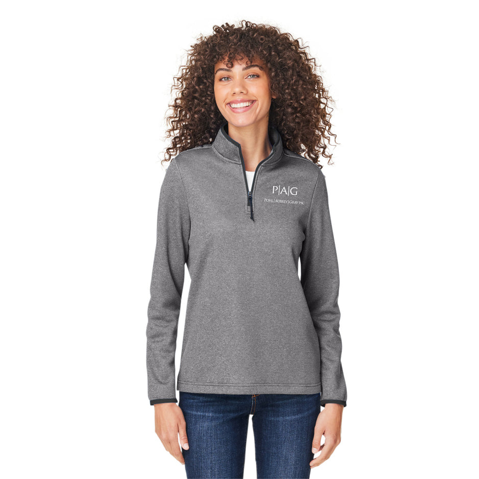 Ladies Venture Heathered Quarter-Zip