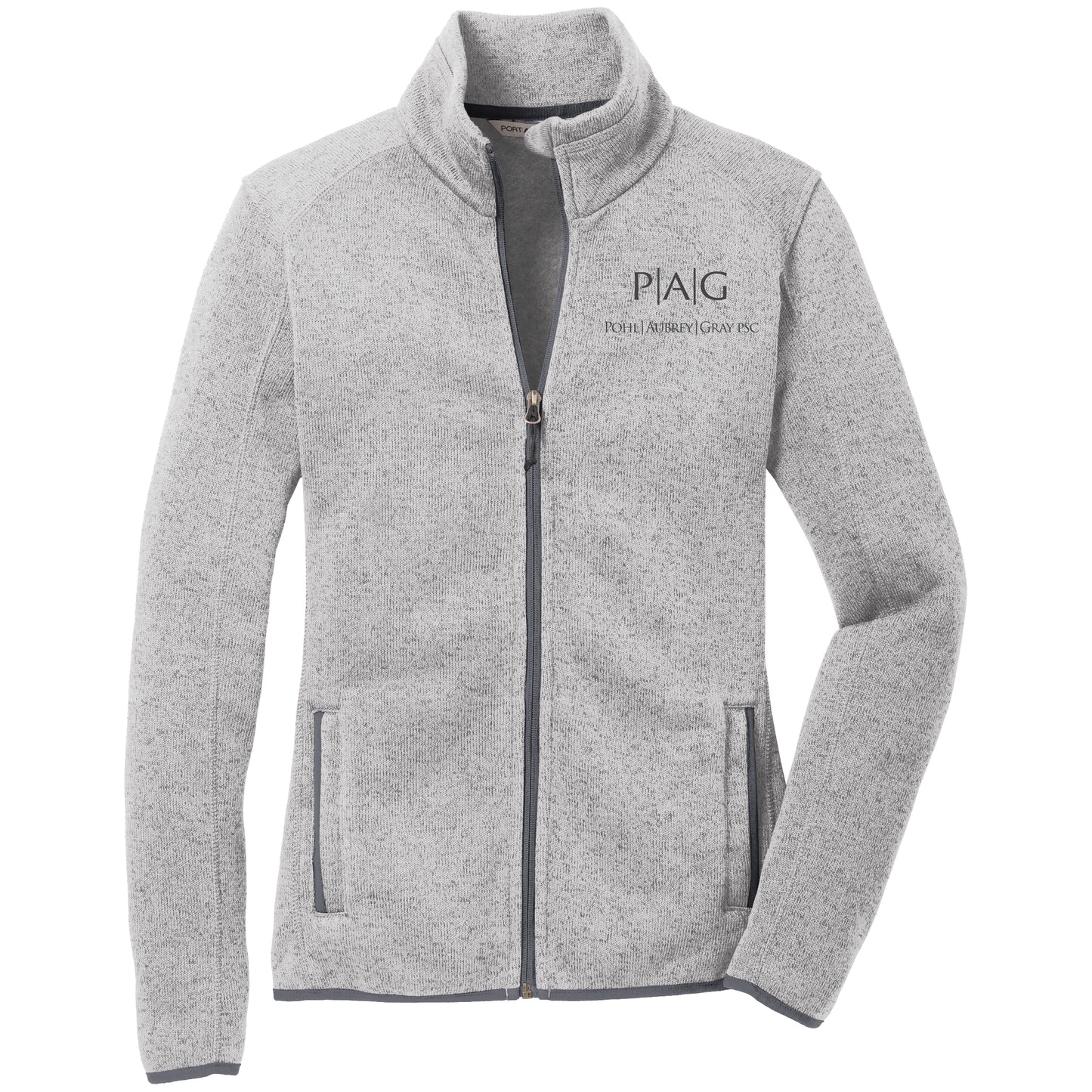 Port Authority® Ladies Sweater Fleece Jacket