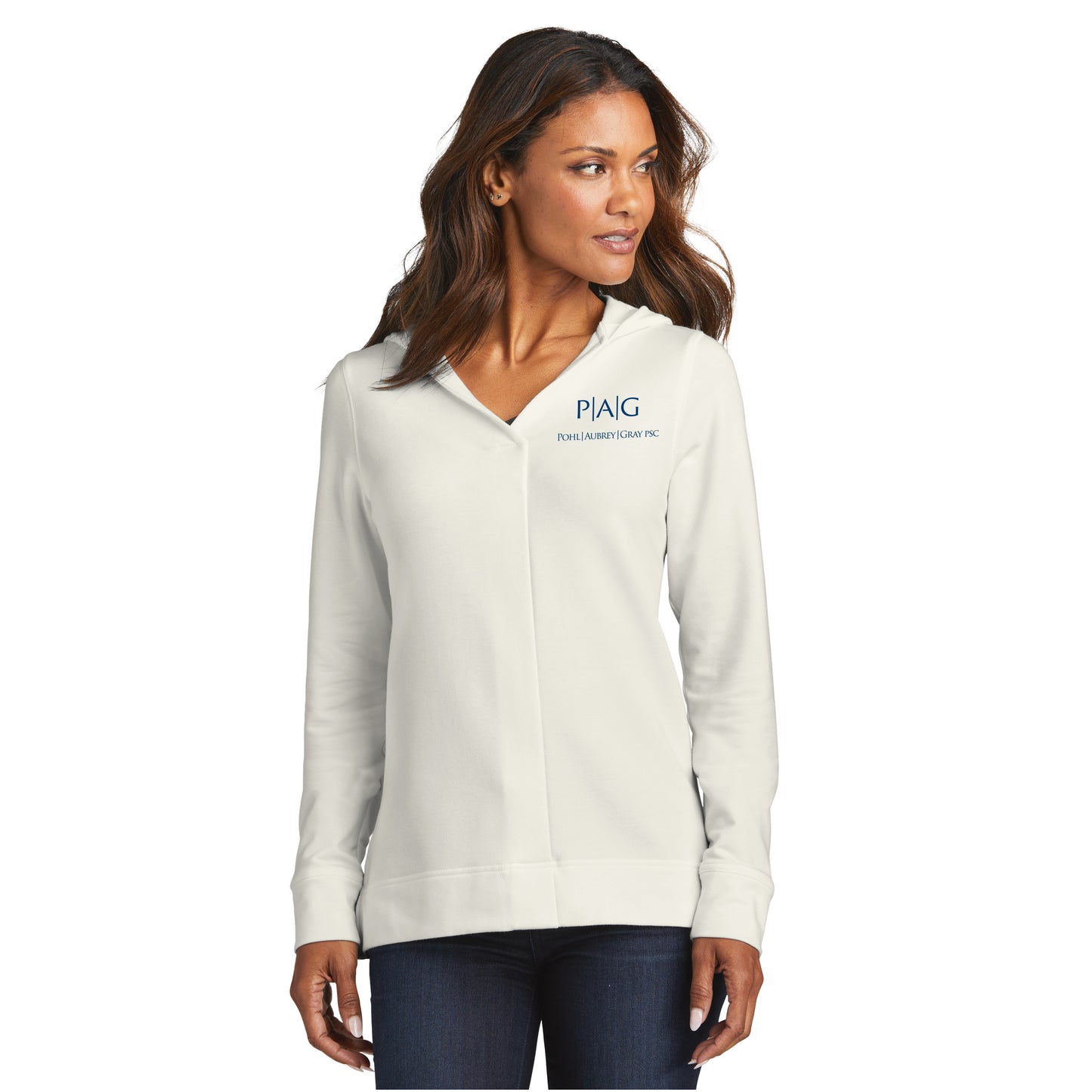 Port Authority® Ladies Microterry Pullover Hoodie